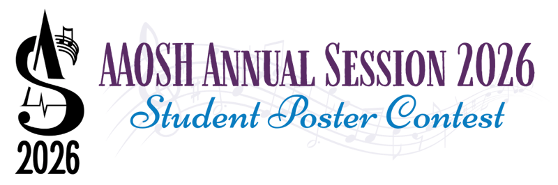 AAOSH Annual Session 2026 Student Poster Contest Banner (1)