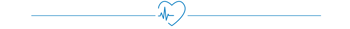 Divider - Heart Blue