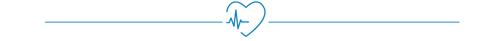 Divider - Heart Blue