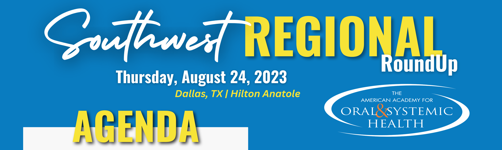 Southwest Regional Agenda Thumbnail Southwest Regional Agenda Thumbnail