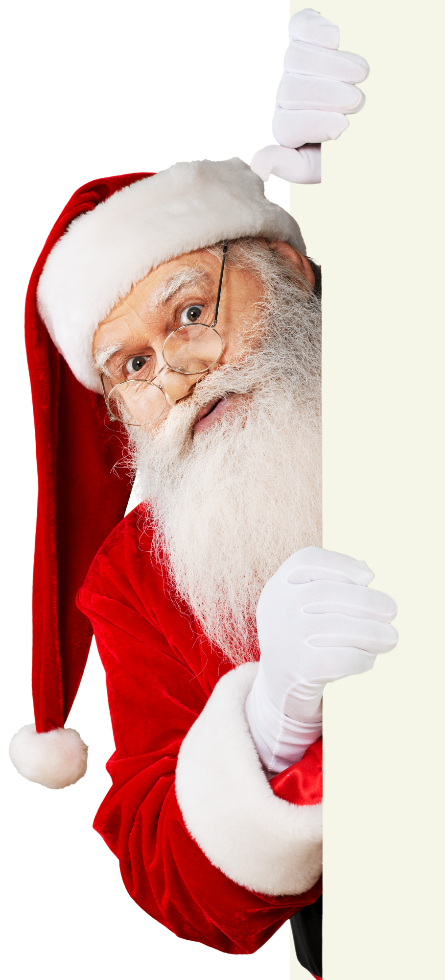 Santa peeking (1)